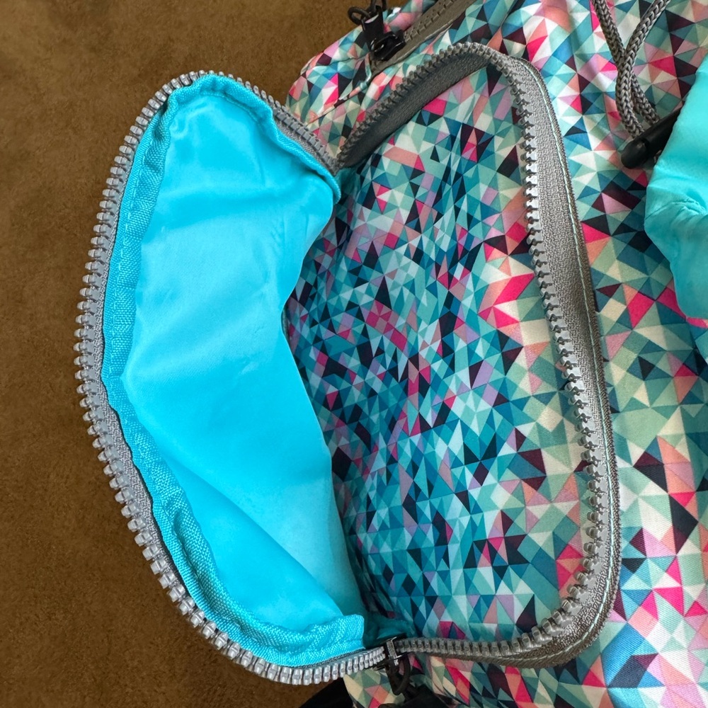 Colorful Geometric Women's Backpack - Picture 6 of 7